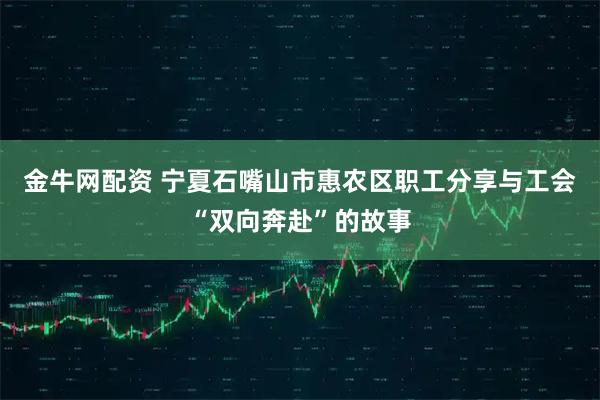 金牛网配资 宁夏石嘴山市惠农区职工分享与工会“双向奔赴”的故事